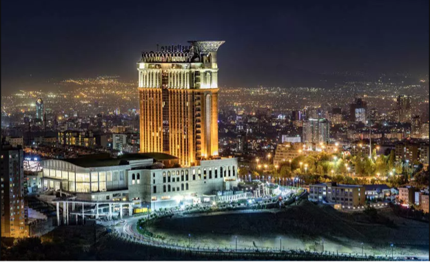 آدرس هتل اسپیناس پالاس تهران