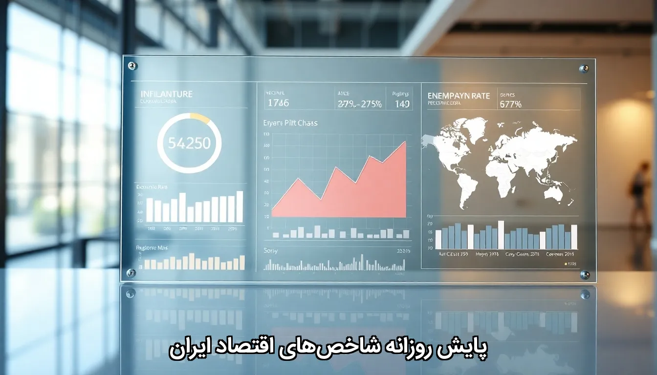 پایش روزانه شاخص‌های اقتصاد ایران