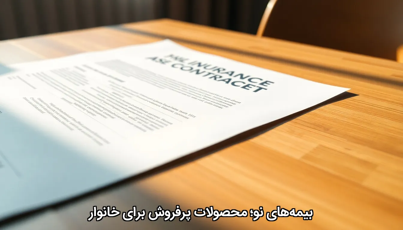 بیمه‌های نو؛ محصولات پرفروش برای خانوار